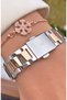 Brand Rose Silver Color Women's Wrist Watch - - 6