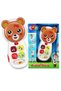 Brown Musical Phone Toy Musical Lighted Mirror Phone - 2