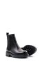 Tugerdi Genuine Leather Black Thermo Sole Classic Chelsea Women's Boots TG0914619261852 - 3