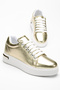 Skin White Sole Sole Lace-Up Sneakers - 4