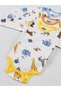 3-Piece 100% Cotton Cute Animal Print Long Sleeve Unisex Baby Bodysuit - 3