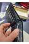 Genuine Leather Coin Horizontal Coin Place Zipper Large Size Wallet - 4