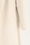 Women's Belted Long Length Lined Cashmere Dark Beige Coat Beige 15170 - 3