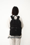 Sanmorris Unisex Water Resistant Medium Size Crinkle Multi-Compartment Mink Laptop School Travel Backpack - 6