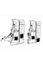 Ankle Straps Fitness Ankle Weight Training Belt Cable Kickback Wrist Apparatus Right/Left Set - 4
