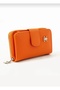 Orange Wallet Women's Wallet with Coin and Card Compartment - 5