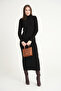 Tan Crocodile Skin Look Women's Hand/Shoulder Bag - 2