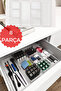 8 Pieces In-Drawer Makeup and Jewelry Organizer Organizer Set