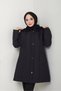 Hooded Coat with Fur Inside - 2