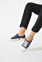 Norve Bound Genuine Leather Women's Shoes Navy Blue - 2