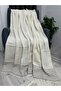Eko (3.3.1.1) Buldan Bezi King Size Cotton Sofa-Bed Cover-Sofa Set Cream Brown - 6