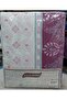 4 Seasons Double Quilted Duvet Cover Set-Sima Dusty Rose - 3