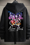 Stylish Comfortable Women'S/Men's Unisex Cotton Special Design Sweatshirt 1733 - 2