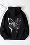 Stylish Comfortable Women'S/Men's Unisex Cotton Special Design Sweatshirt 1403
