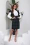 Green Plaid Salopet Skirt - 4