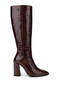 Women's Genuine Leather Claret Red Casual Boots