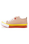Tinna Lace-Up Boys' Linen Sneakers - 4