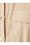 Viscose Linen Blend Sleeveless Pocket Long Shirt Dress with Belt - 6