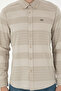 Men's Light Khaki Long Sleeve Shirt 50291408 -Vr183 - 6