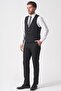 São Paulo TY2484 Slim Fit ليكرا سترة 6 بدلة قطرة منقوشة - 8