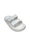 Unisex Double Buckle Medical Lightweight Eva Slippers White - 2