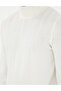 Ecru Slim Fit Turtleneck Wool Blended Knitwear Sweater 50296445-Vr019 - 7