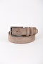 3.5cm Mink Suede Original Leather Belt
