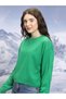 سترة سادة برقبة دائرية وأكمام طويلة - 4