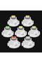 مصباح LED أزرق T3، 10 قطع، T3 LED T4.2 T4.7، مصباح كانبوس 3030SMD، أضواء داخلية للسيارة، مؤشر لوحة القيادة - 3