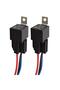 JD1912 metal4pin12V 1pcs JD1912 Car Relay Harness 12V 40A 4 Pin SPST Harness Sockets Color-labeled W - 2