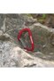 widesea Red Widesea 4pcs Camping Hiking Mountaineering Buckle Aluminium Alloy Cord Buckles Equipment - 3
