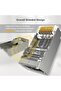 50PCs ZOERAX 50-Pack RJ45 Pass Through Connector Cat6 Shielded RJ45 Modular Plugs Gold Plated 8P8C R - 5