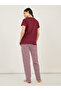 Cotton Striped Pocket T-Shirt & Pyjama Set - 6