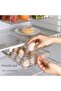 Refrigerator Egg Storage Box, Drawer-Style Food and Fruit Storage Box, Egg Rack, Egg Holder, Household... - 4