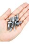 M8 Zinc Alloy Plasterboard Drywall Anchor Hollow Wall Self-drilling Wall Plug with Tapping Screw Dry - 7