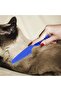 S 6PCS Flea Metal Lice Cat Dog Deshedding Removal Tear Stain Brush Pet Grooming Comb Kit Tool - 5