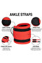 Gym Ankle Straps Double D-Ring Adjustable Neoprene Padded Cuffs Ankle Weight Leg Training Brace S... - 5