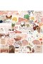 50PCS 50PCS Boho Style Motivational Phrases Sticker Inspirational Life Come On DIY Study Room Scrapb - 7