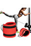 Gym Ankle Straps Double D-Ring Adjustable Neoprene Padded Cuffs Ankle Weight Leg Training Brace S... - 6