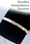 Thin Nomi Italian Charm Steel Silver and Gold Bracelet - 3