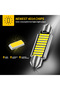 31mm 6000K AILEO 10PCS 31mm 36mm 39mm 42mm LED CANBUS C10W LED Bulb C5W 4014 Chip 12V Dome Lamp Car - 4