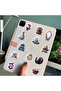 100pcs 50/100pcs Pack Cartoon Witch Magic Sticker Vinyl Waterproof for Water Bottle Laptop Luggage G - 6