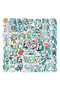 50pcs 50PCS Cartoon Chibi Cute Miku Graffiti Stickers for Luggage Laptop Ipad Skateboard Gift Mobile - 4