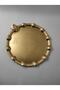 Japanese Wind Rose 28*28 Cm Rose Motif Tray with Handle Round Tray - 2