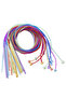 12Pcs/Set Colorful Plastic Elastic Tube Afghan Tunisian Carpet Crochet Hooks Weaving Needles 120c... - 7