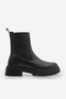Women's Elastic Chelsea Casual Boots Marges Black - 3