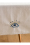 Lcw Beige Eye Embroidered Runner 45X150 cm - 2