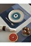 Hand Made Evil Eye Beaded 6-Piece Special Design Stackable Cake Plate Set - 3