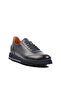 Navy Blue Genuine Leather Men's Casual Shoes Premium 6460 m - 3