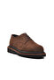 Brown Nubuck Genuine Leather Men's Classic Shoes Premium 2130 m - 3